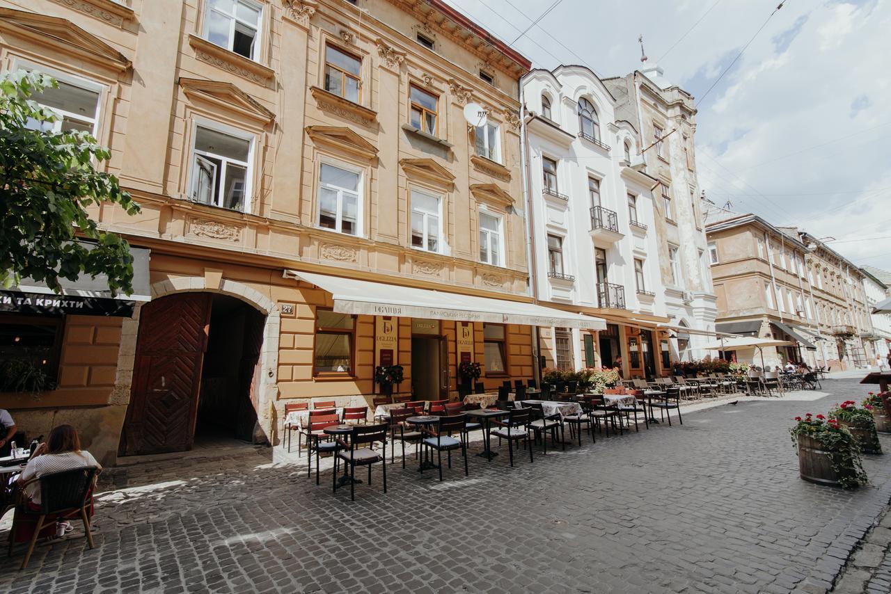 Apartment On Lesi Ukrainky Lwów Zewnętrze zdjęcie