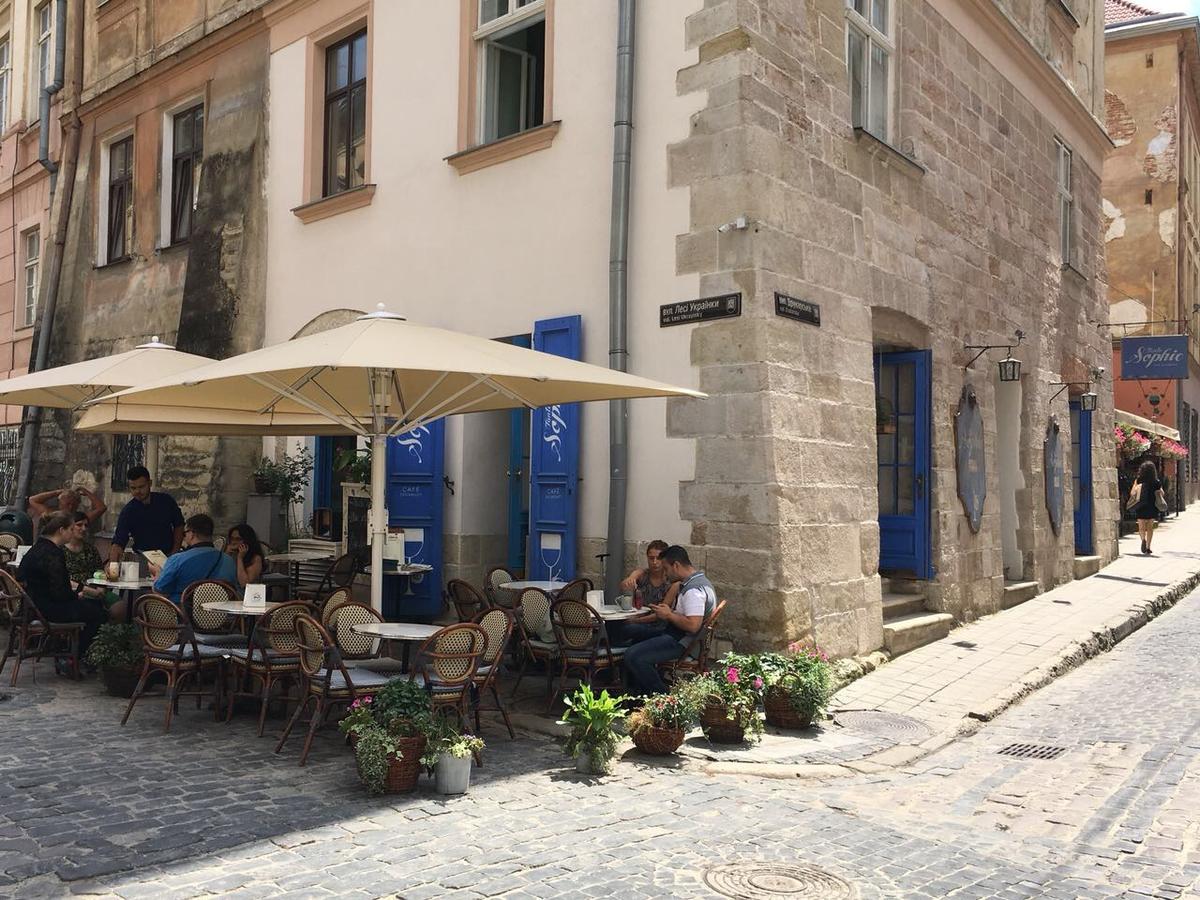 Apartment On Lesi Ukrainky Lwów Zewnętrze zdjęcie
